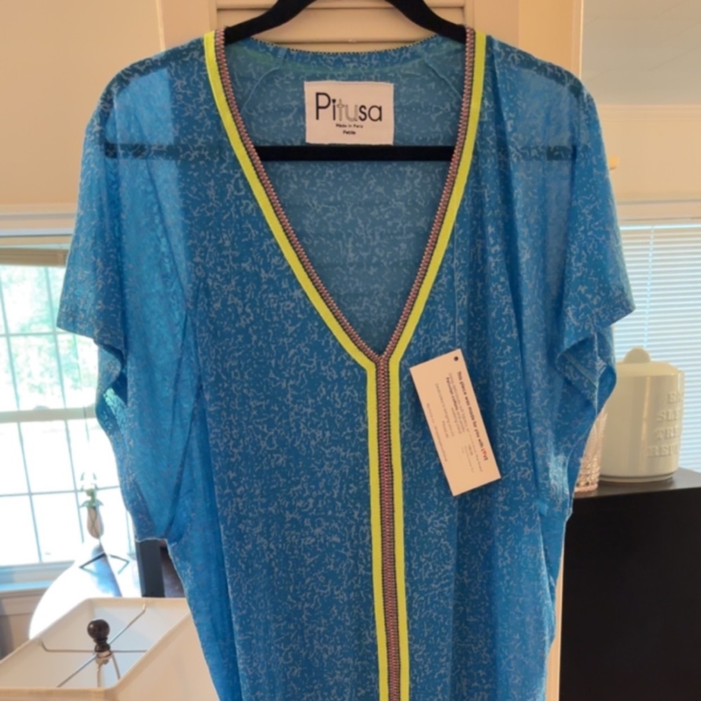 Pitusa maxi bathing suit cover up
